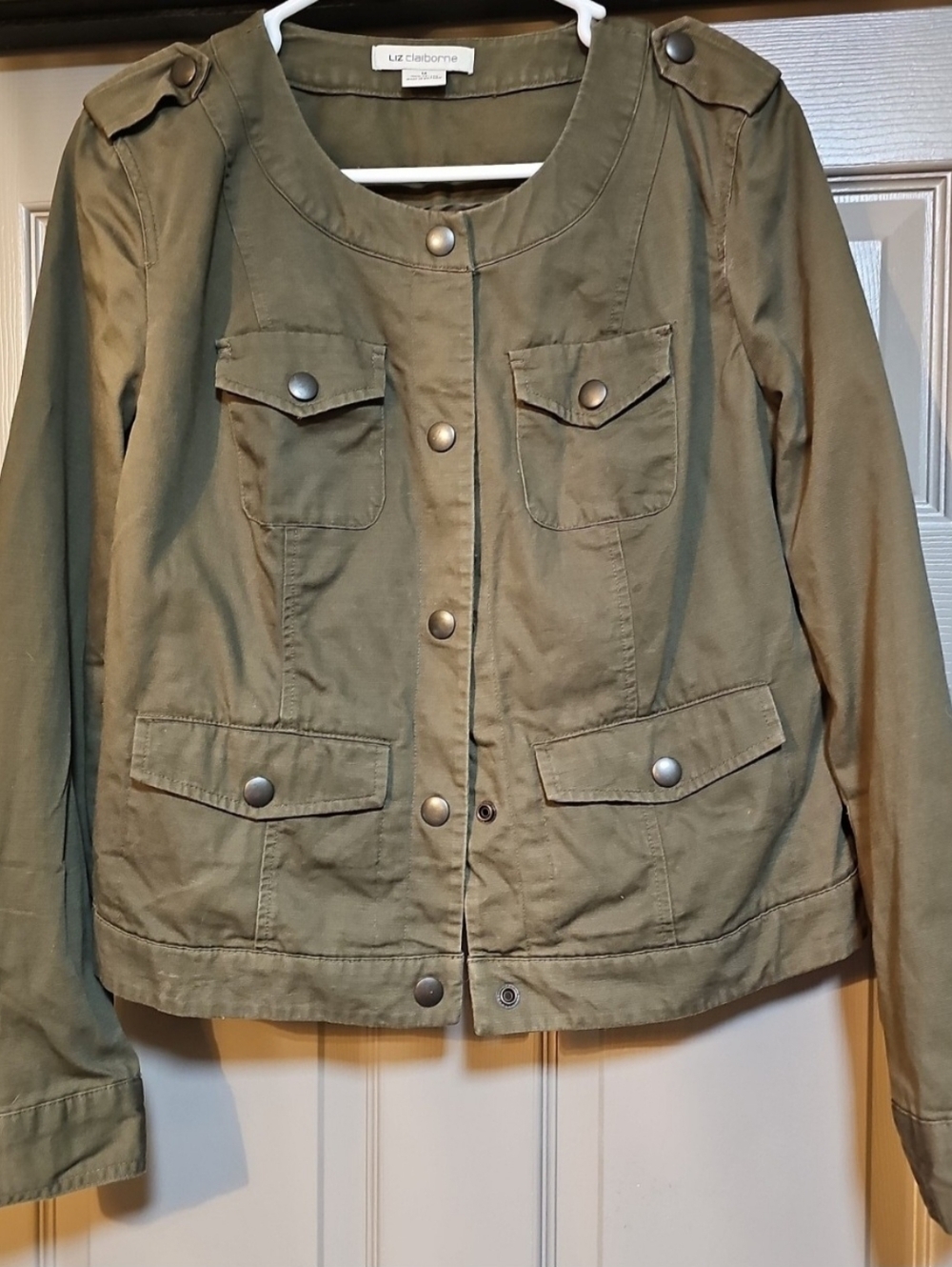 Liz Claiborne Jacket army green Size Medium